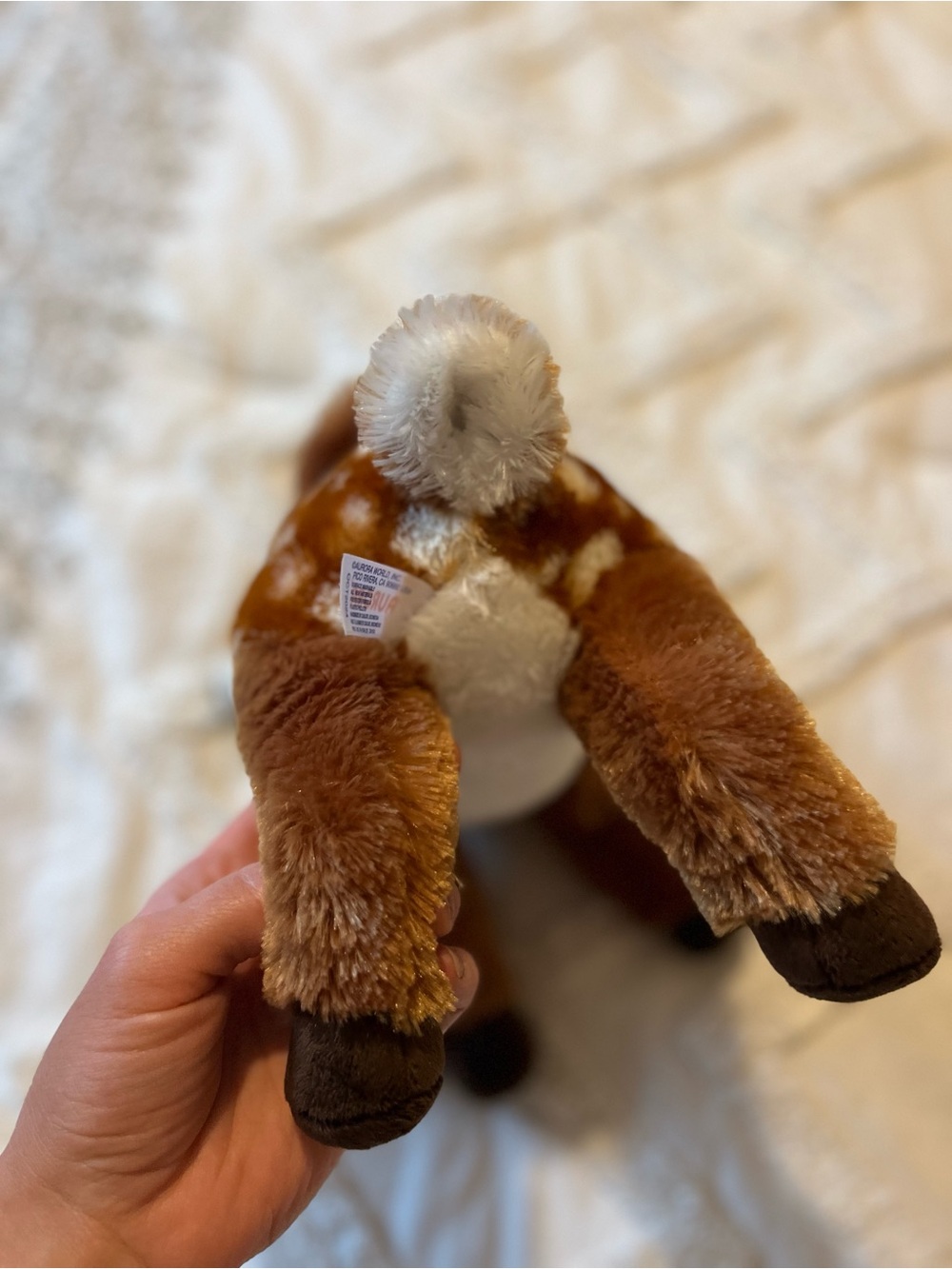 Aurora Fawn Plush Animal - Picture 4 of 6